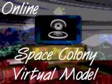 online space colony virtual model